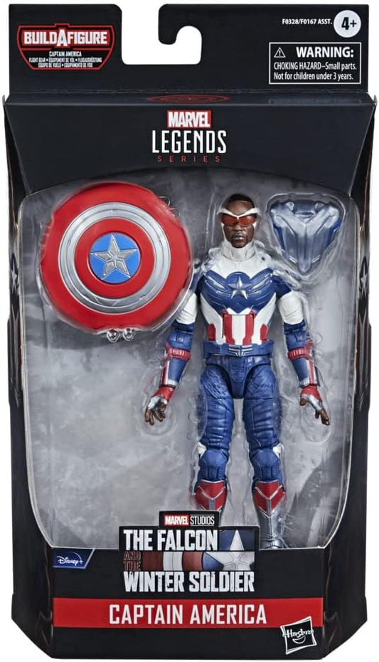 Marvel Legends The Falcon and The Winter Soilder: The Falcon as Captain America BAF Captain America