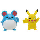 Jazwares Pokemon Battle Figure Pikachu & Mariill