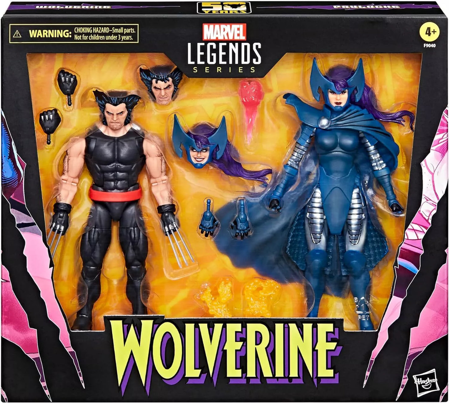 Marvel Legends - 50 years Collection - Wolverine & Psylocke